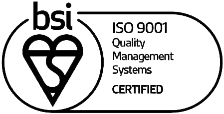 Quality management systems certified to ISO 9001:2015 by BSI